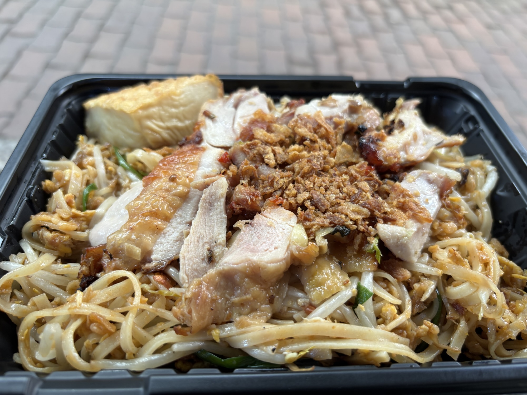 HAMANOYU えど遊の利用後に購入したパッタイ弁当