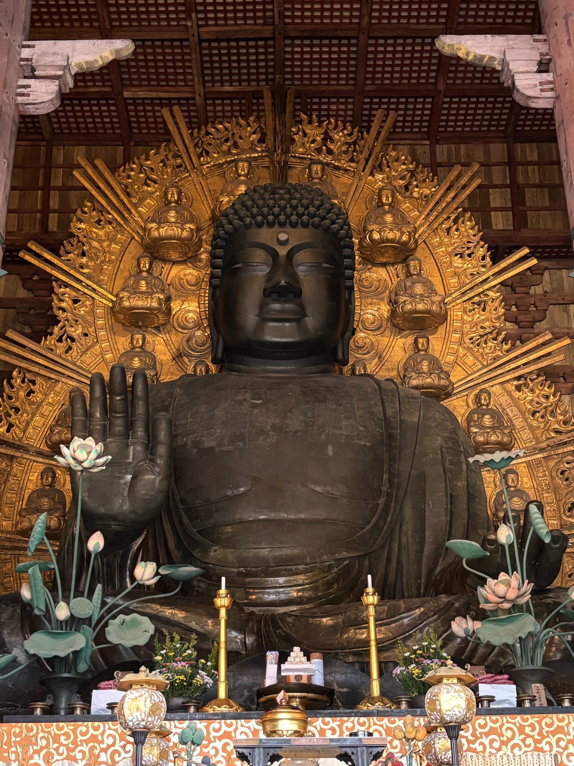 奈良出張の合間に訪れた奈良の大仏