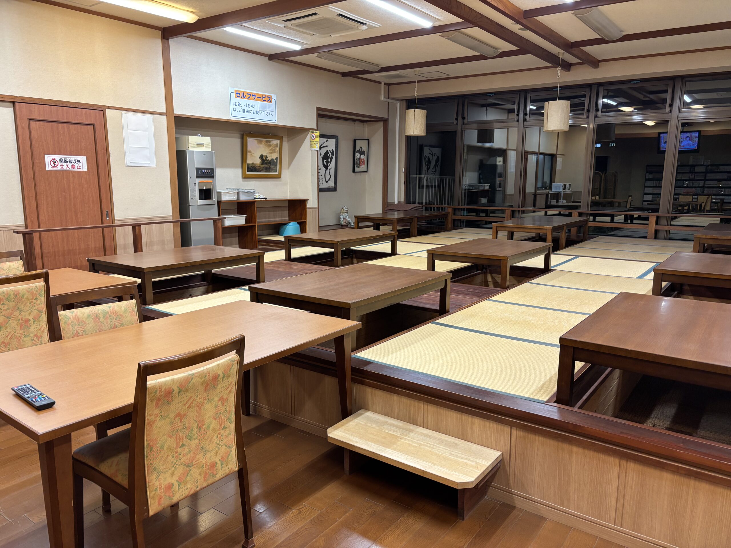 ホテルリブマックス多賀城の湯上がり休憩室